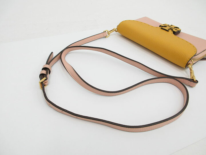 楽天市場】TORY BURCH(トリーバーチ) ロングショルダーバッグ イエロー  