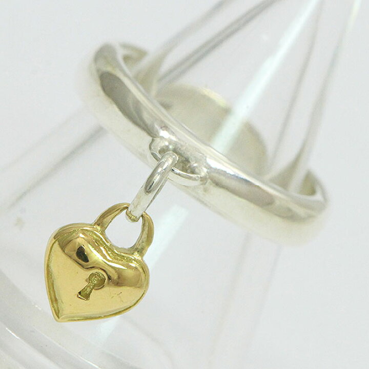 楽天市場】Tiffany&Co.(ティファニー) ハートロック リング 10.5号 18 