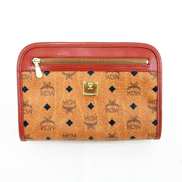 楽天市場】MCM（エムシーエム） セカンドバッグ 茶 ブラウン 