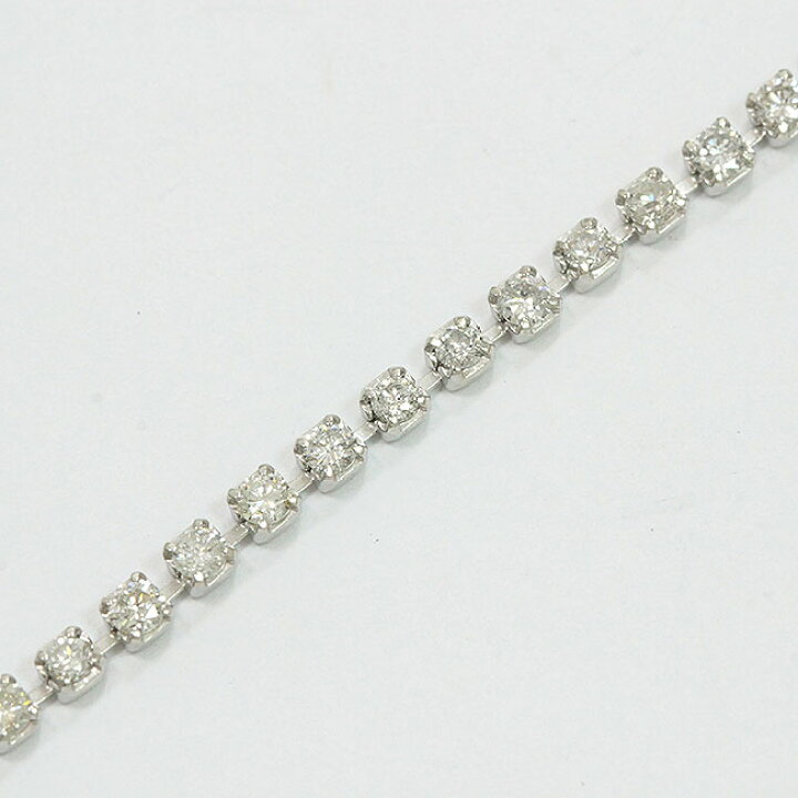 楽天市場】 テニスブレス ダイヤモンド 計2.00ct ブレスレット 