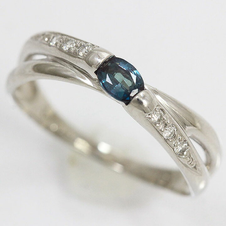 楽天市場】 アレキサンドライト 0.21ct/ダイヤモンド 計0.06ct リング  