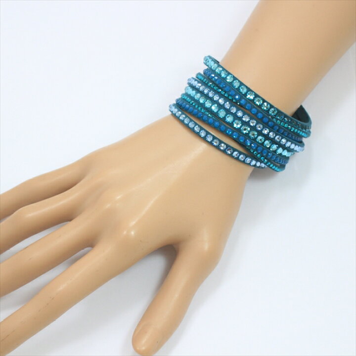 楽天市場】SWAROVSKI(スワロフスキー) ブレスレット 2重巻き 