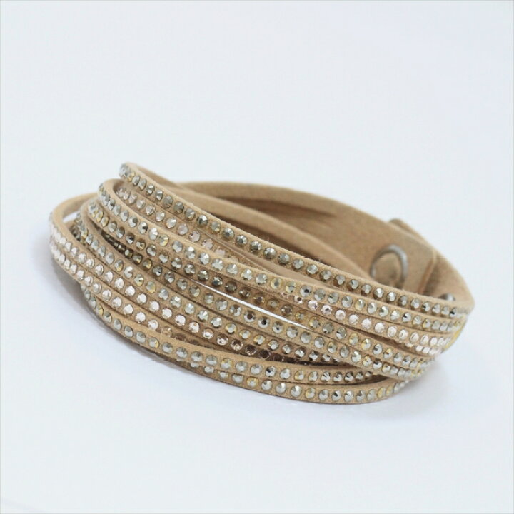 楽天市場】SWAROVSKI(スワロフスキー) ブレスレット 2重巻き 