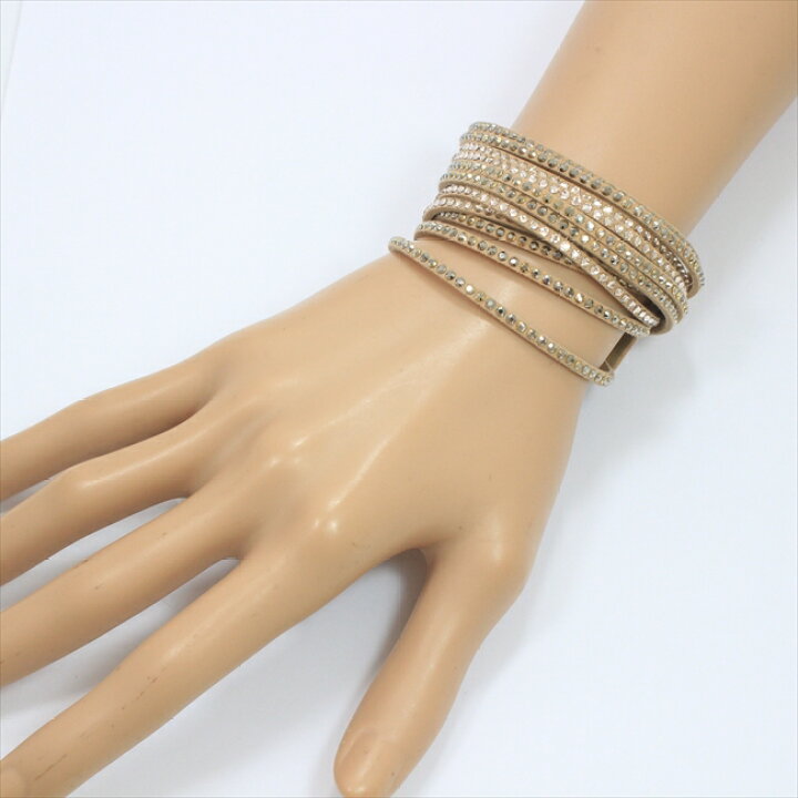 楽天市場】SWAROVSKI(スワロフスキー) ブレスレット 2重巻き 