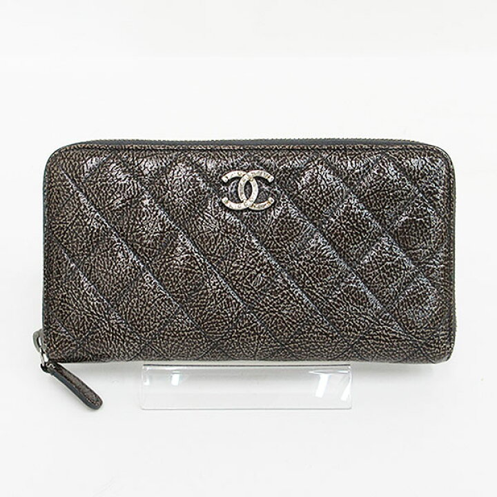 楽天市場】CHANEL(シャネル) ココマーク ラウンドファスナー長財布 