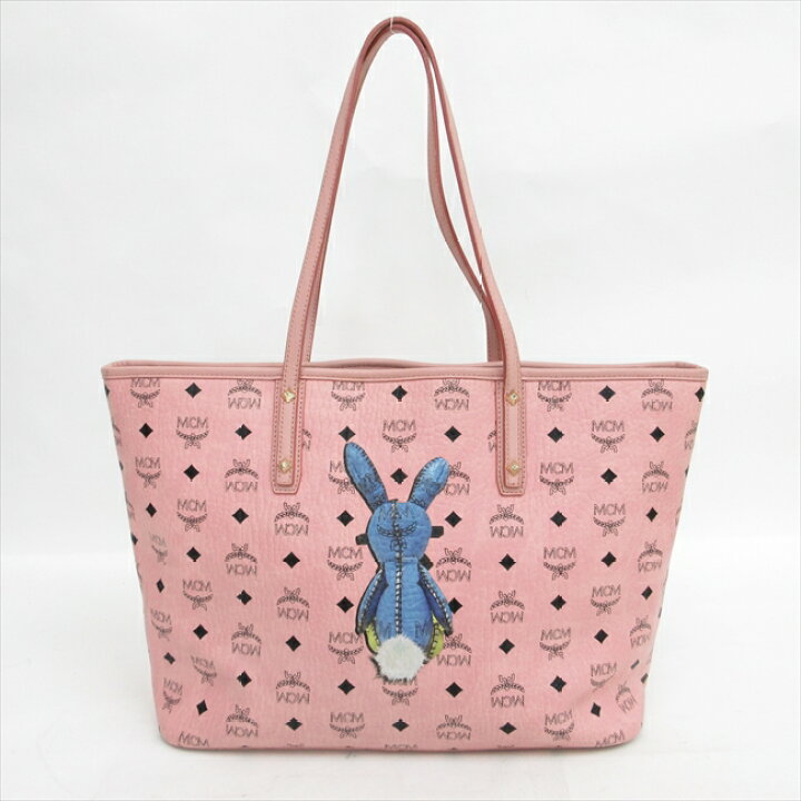 楽天市場】MCM（エムシーエム） ラビット うさぎ トートバッグ ポーチ 