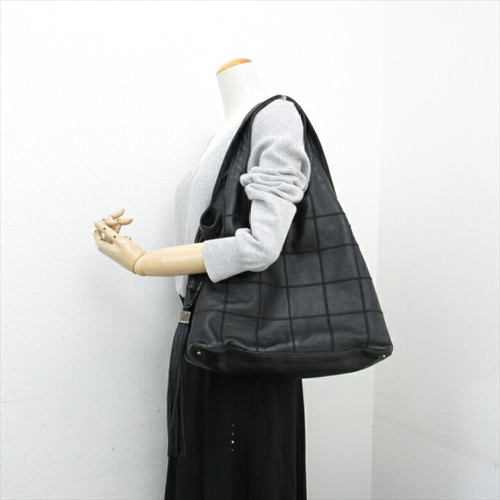 楽天市場】CHANEL(シャネル) チョコバー トートバッグ フリンジ 黒 