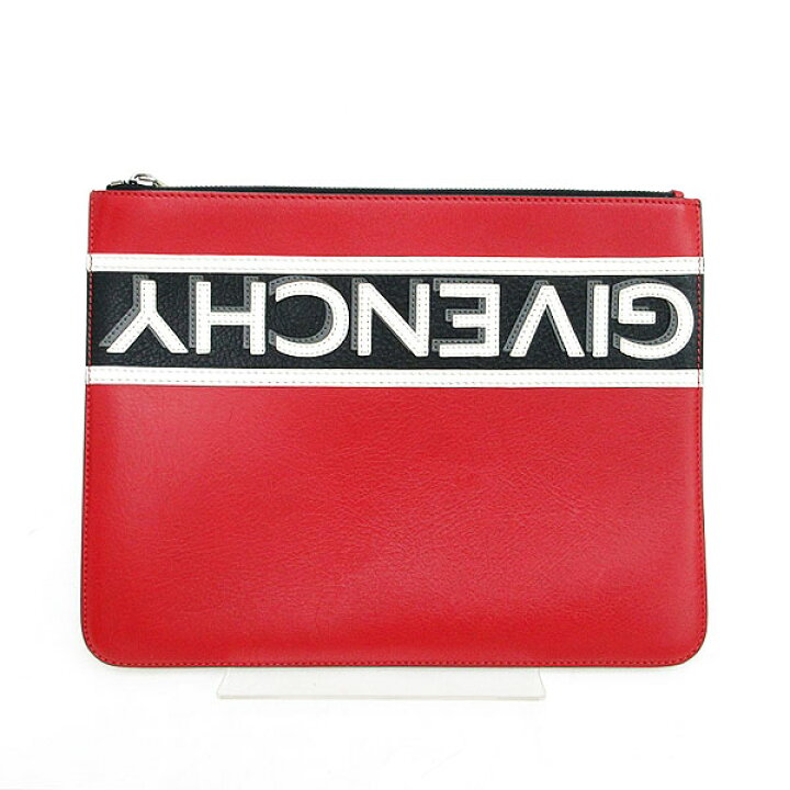 楽天市場】GIVENCHY(ジバンシー) クラッチバッグ ポーチ 赤 レッド 