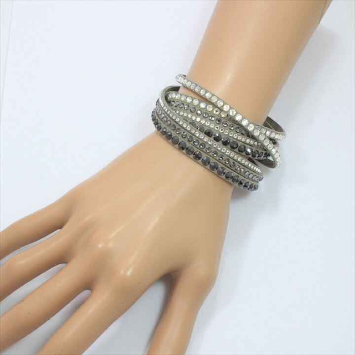 楽天市場】SWAROVSKI(スワロフスキー) ブレスレット 2重巻き 