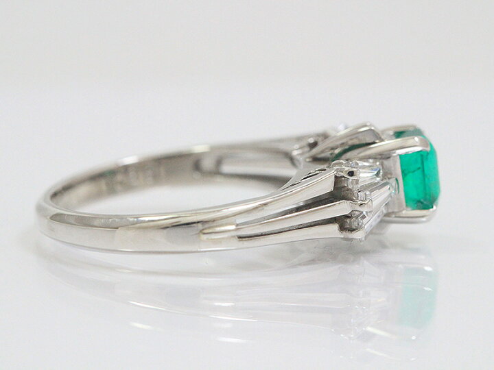 楽天市場】 リング エメラルド 0.57ct/ダイヤモンド 計0.36ct 12号 