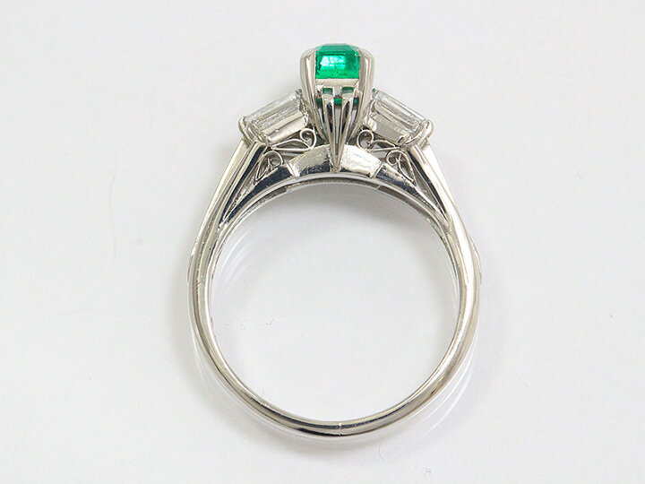 楽天市場】 リング エメラルド 0.57ct/ダイヤモンド 計0.36ct 12号 