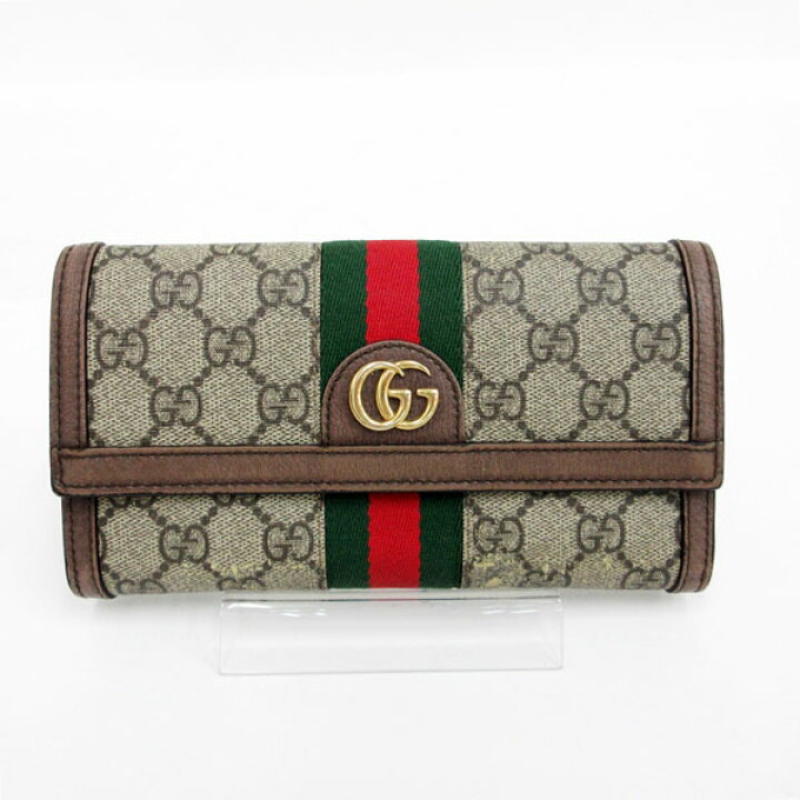 楽天市場】GUCCI(グッチ) GGスプリーム オフィディア 長財布 523153 