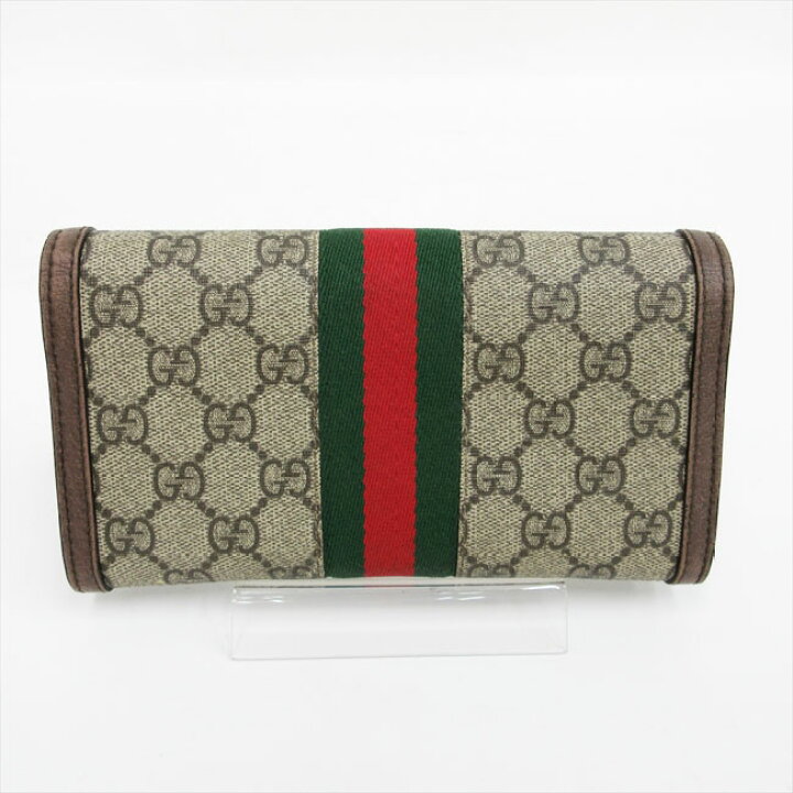 楽天市場】GUCCI(グッチ) GGスプリーム オフィディア 長財布 523153 