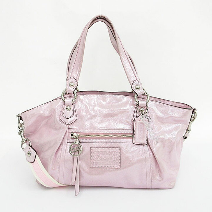 COACH(コーチ) 2WAYバッグ ハンド ロングショルダー 斜め掛け ピンク 
