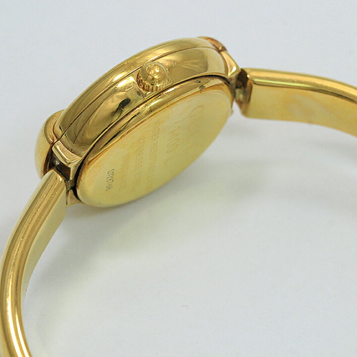 楽天市場】GUCCI(グッチ) バングルウォッチ ゴールド金具 1400L  