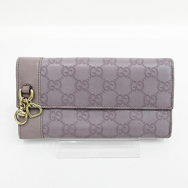 楽天市場】GUCCI(グッチ) シマ 長財布 ハートチャーム付き 274430 