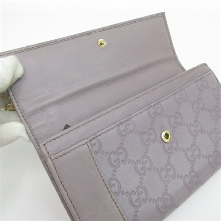 楽天市場】GUCCI(グッチ) シマ 長財布 ハートチャーム付き 274430 