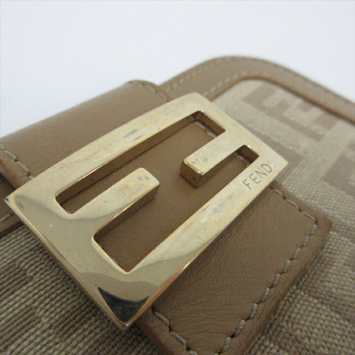 楽天市場】FENDI(フェンディ) ズッキーノ コンパクトジップ財布 二 