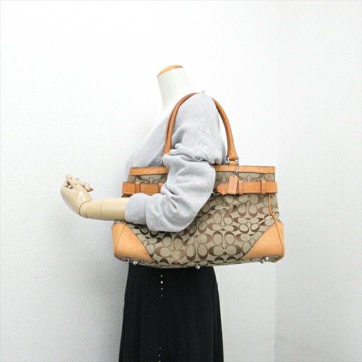 楽天市場】COACH(コーチ) シグネチャー トートバッグ ショルダー 