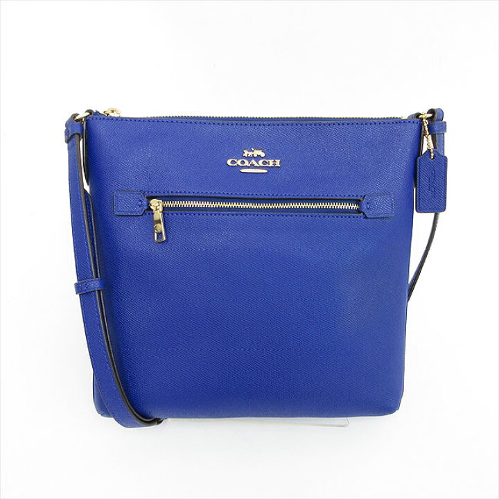 楽天市場】COACH(コーチ) ロングショルダーバッグ 斜め掛け C1556 青  