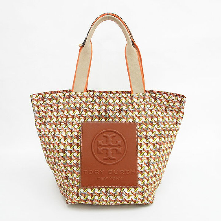 楽天市場】TORY BURCH(トリーバーチ) トートバッグ オレンジ系 マルチ 