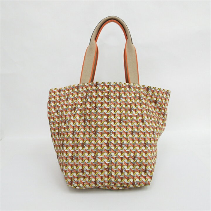 楽天市場】TORY BURCH(トリーバーチ) トートバッグ オレンジ系 マルチ 