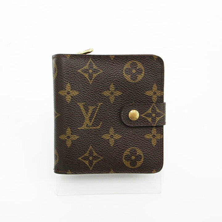 楽天市場】LOUIS VUITTON(ルイヴィトン) モノグラム コンパクトジップ 