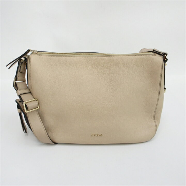 楽天市場】FURLA(フルラ) ロングショルダーバッグ 斜め掛け ベージュ 