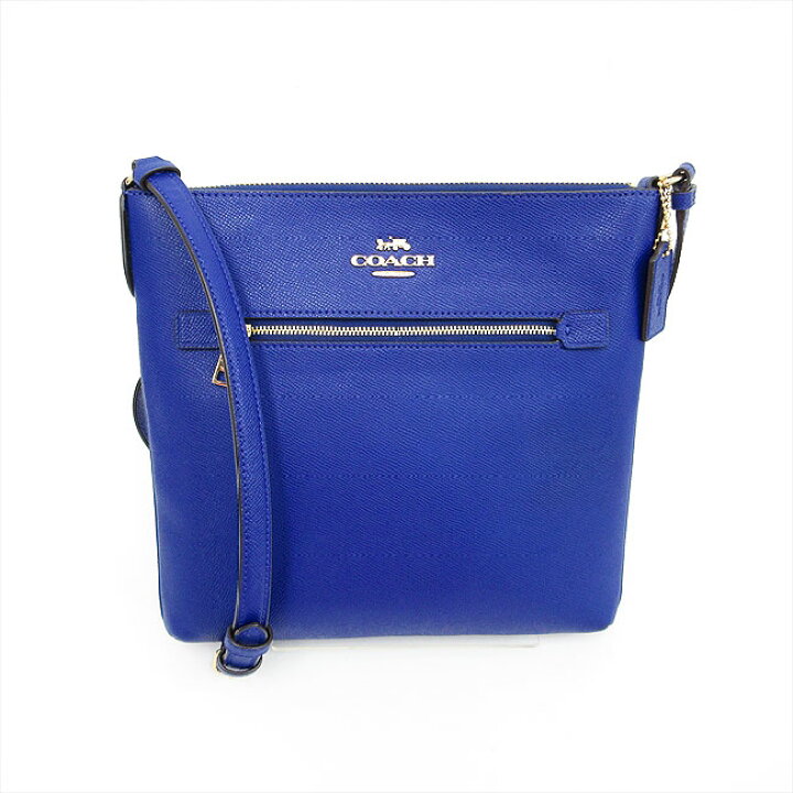 楽天市場】COACH(コーチ) ロングショルダーバッグ 斜め掛け C1556 青 