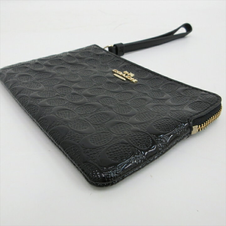 楽天市場】COACH(コーチ) ミニシグネチャー リストレットポーチ F58034 