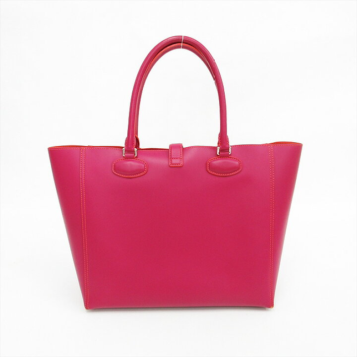 楽天市場】LOEWE(ロエベ) トートバッグ ピンク×オレンジ レザー 