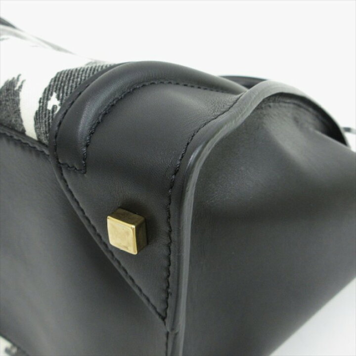 楽天市場】CELINE(セリーヌ) ゼブラ ラゲージ ミニショッパー トート 