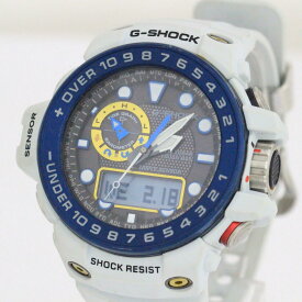 G-SHOCK(ジーショック) ガルフマスター GWN-1000 グレー文字盤 樹脂 ソーラー電波 メンズ 【中古】 腕時計 netshop