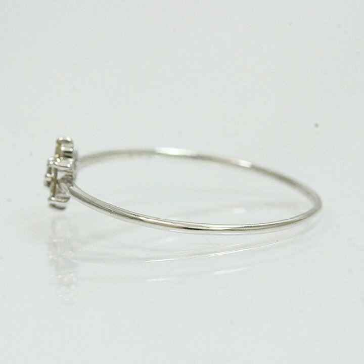 楽天市場】 ダイヤモンド 計0.10ct リング 11号 18金ホワイトゴールド 