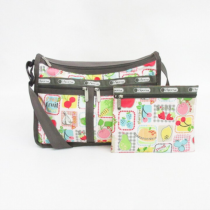 楽天市場】LeSportsac（レスポートサック） フルーツ柄 ロング 