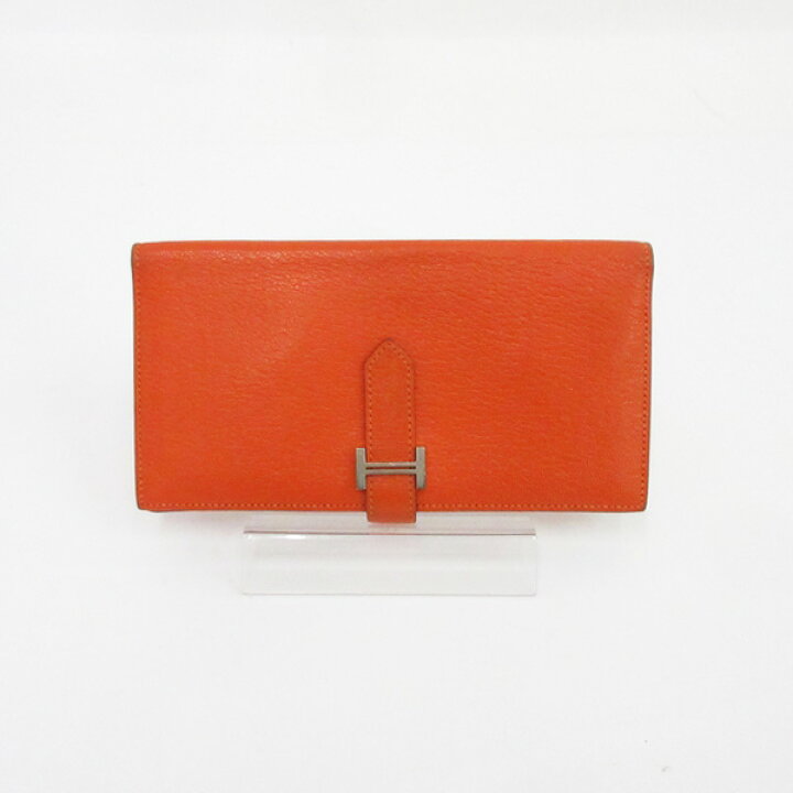 楽天市場】HERMES(エルメス) ベアン スフレ 2つ折り 長財布 T刻 