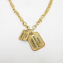 楽天市場】chanel プレート ネックレスの通販