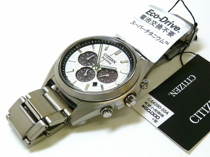 楽天市場】☆新品正規品☆『CITIZEN ATTESA』シチズン アテッサ クロノ 