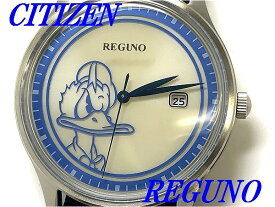 新品正規品 CITIZEN REGUNO シチズン レグノ ディズニーコレクション ドナルドダック 350本限定モデル ソーラーテック腕時計 KH2-910-90 送料無料