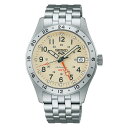 SEIKO セイコー 5スポーツ HDB002J Field series GMT 自動巻き メンズ 腕時計 サンドベージュ メカニカル 10気圧防水 日本製 国内正規品 メーカー3年保証 送料無料