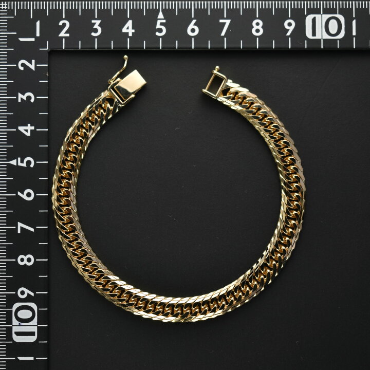 楽天市場】喜平 ブレスレット K18 トリプルMカット Mトリプル 30g 20cm  