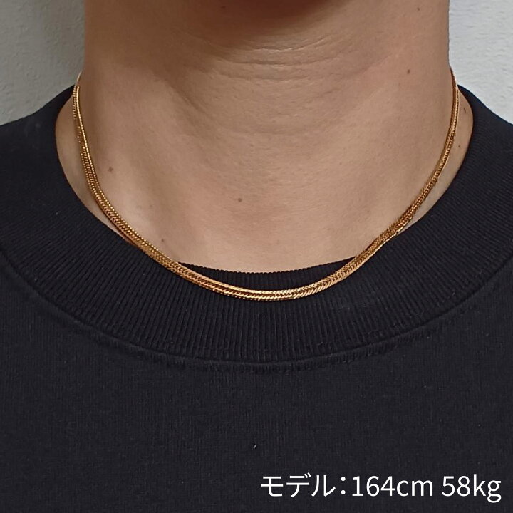 楽天市場】喜平 ネックレス K18 トリプル 12面 10g 40cm 造幣局検定 