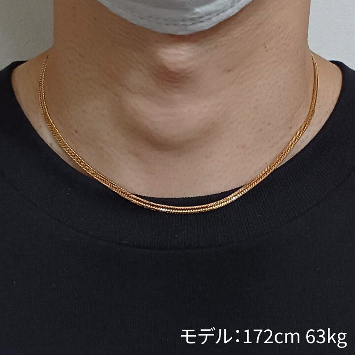 楽天市場】喜平 ネックレス K18 トリプル 12面 10g 40cm 造幣局検定 