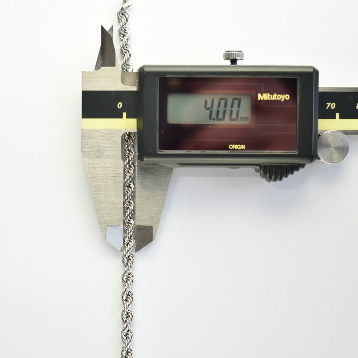 楽天市場】パイプロープ ブレスレット Pt850 幅4mm 18cm 新品 
