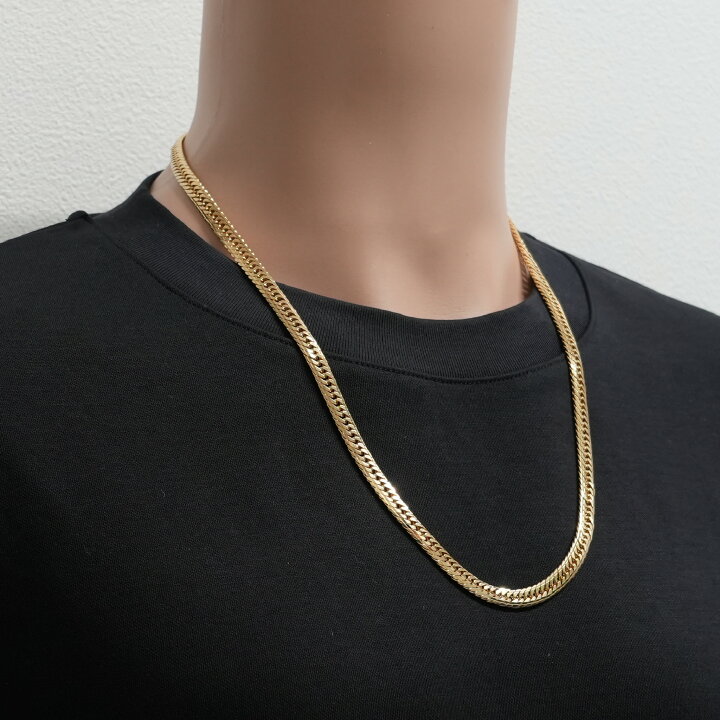 楽天市場】喜平 ネックレス K18 トリプル Mカット 60g 60cm 造幣局検定 