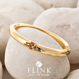 22金リング イエローサファイア 天然石 K22(ピンクゴールド、イエローゴールド)FLINK フリンク デート ギフト プレゼント 誕生日 送料無料