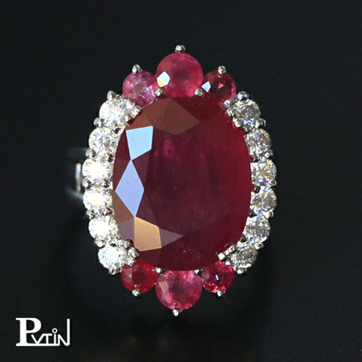 楽天市場】ルビー8.9ct CZ リング SILVER925 シルバー 指輪 アジアン 