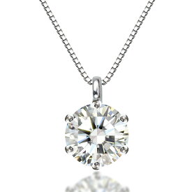 モアサナイト ネックレス レディース 0.5ct 6爪 一粒 シンプル 金属アレルギー 対応 誕生日 プレゼント 誕生日プレゼント ギフト 女性 大人 シルバー925 プラチナ ゴールド 金 18金 仕上 K18 18K 20代 30代 40代 50代 チェーン 45cm 長さ調整 クリスマス 2025