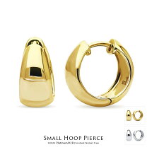 楽天市場】フープピアス 18k（ピアス｜レディースジュエリー 