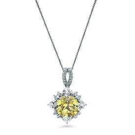 豪華7.66カラット クッションカット Haloデザインフラワーネックレス（Ideal Brillinaceカット）( 誕生日 プレゼント ジュエリー 結婚記念日 ギフト jewelrycastle ギフト )